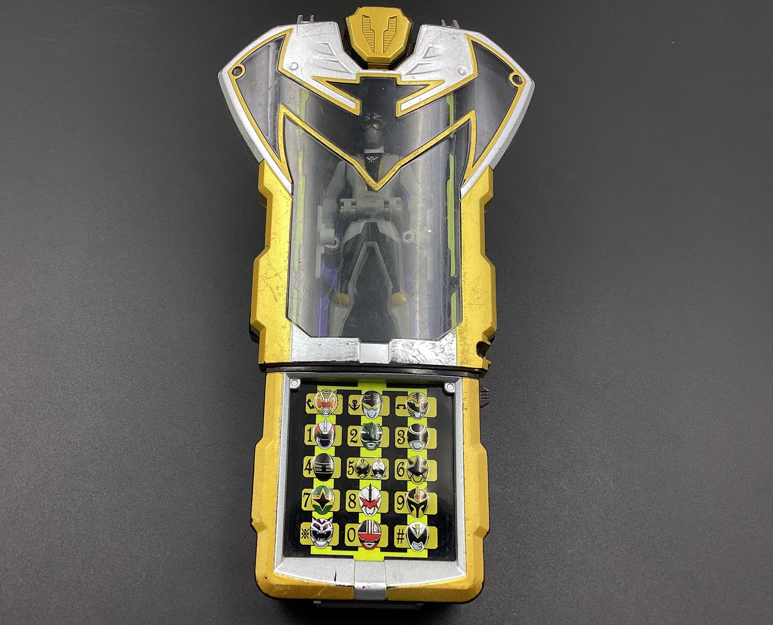 Power rangers super megaforce silver best sale ranger morpher