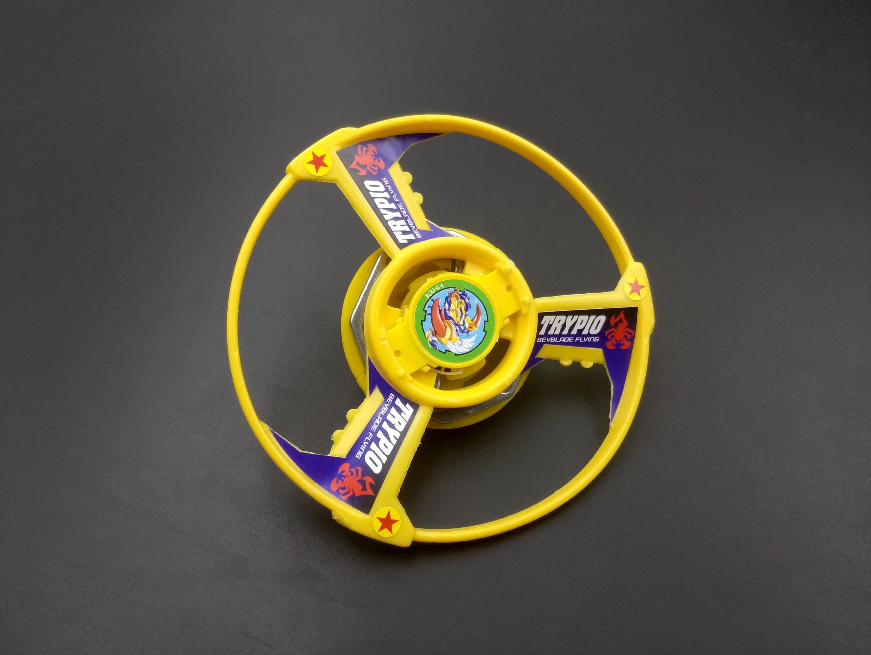 SKU BB02 F395 | Beyblade Takara , Trypio Yellow - Etsy