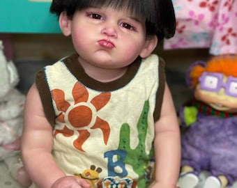 リボーンドール　アジアンベビー リボーンベビー アジアンぽっちゃり 太った ふっくら 大きい