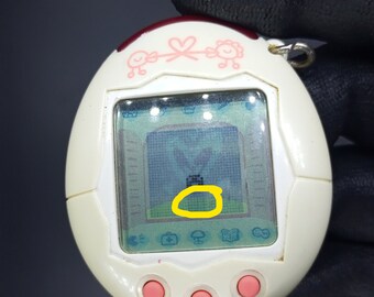 Johnny&#39;s - tamamiyatchi Bandai 1997 Tamagotchi Original YELLOW Shell Wizkids TEST
