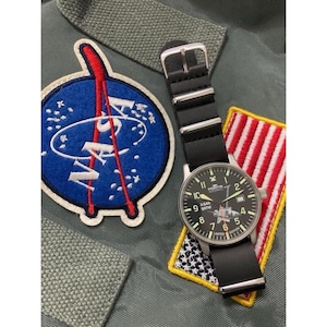 Orologio da pilota militare d&#39;epoca Fortis Fl
