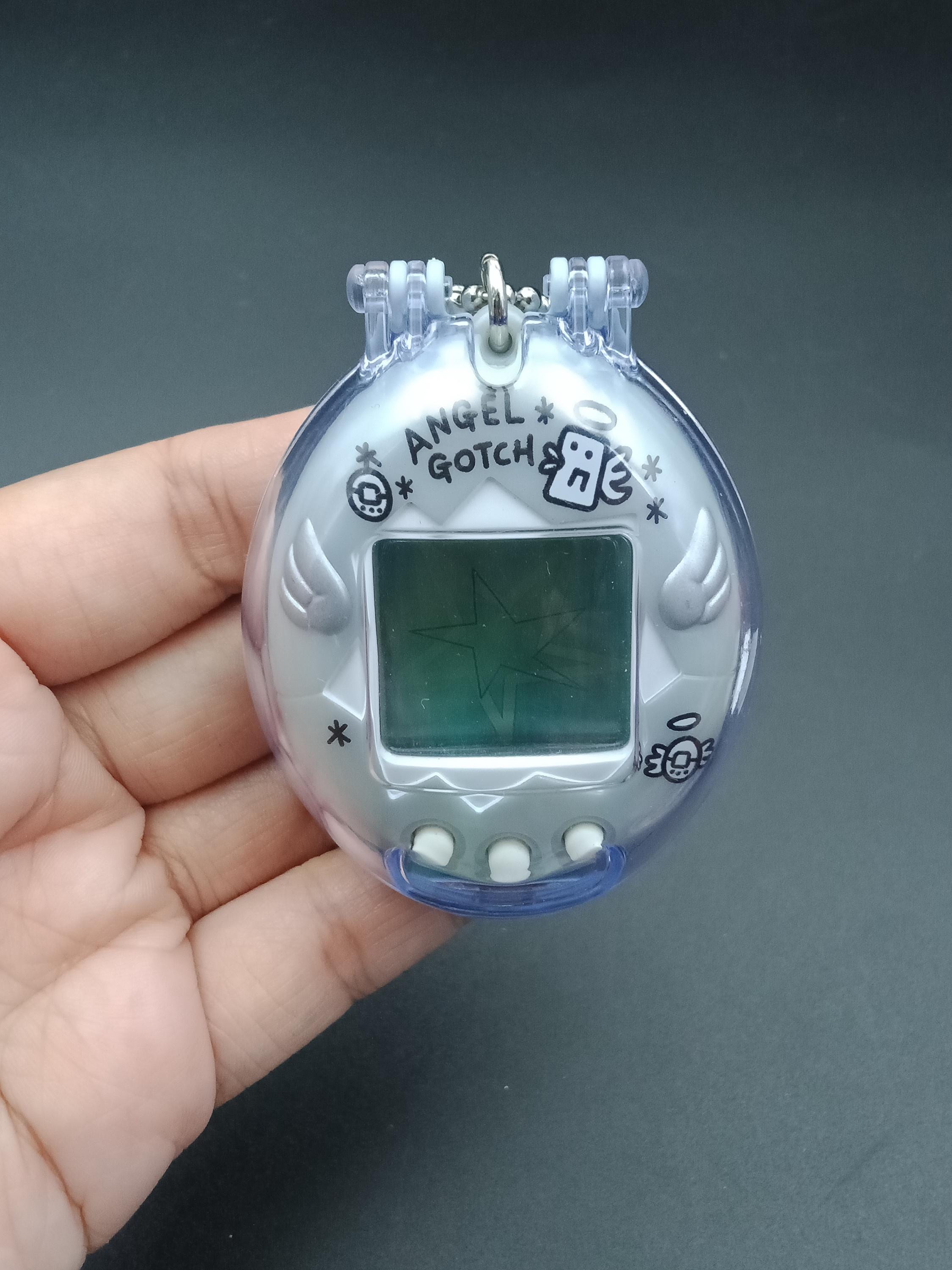 ＡＮＧＥＬ ＧＯＴＣＨ SKU B924P11740 | Bandai Japanese Tamagotchi Angel Gotch Silver - Etsy
