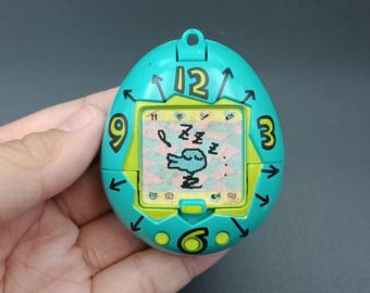 SKU | Vintage Bandai TAMAGOTCHI Lime Green Yellow Original - Etsy