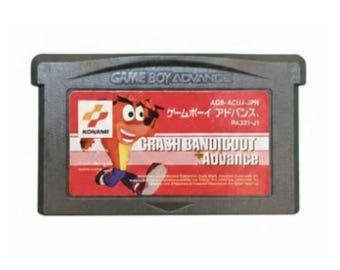 Crash Bandicoot - Game Boy Advance Game, Japan Import