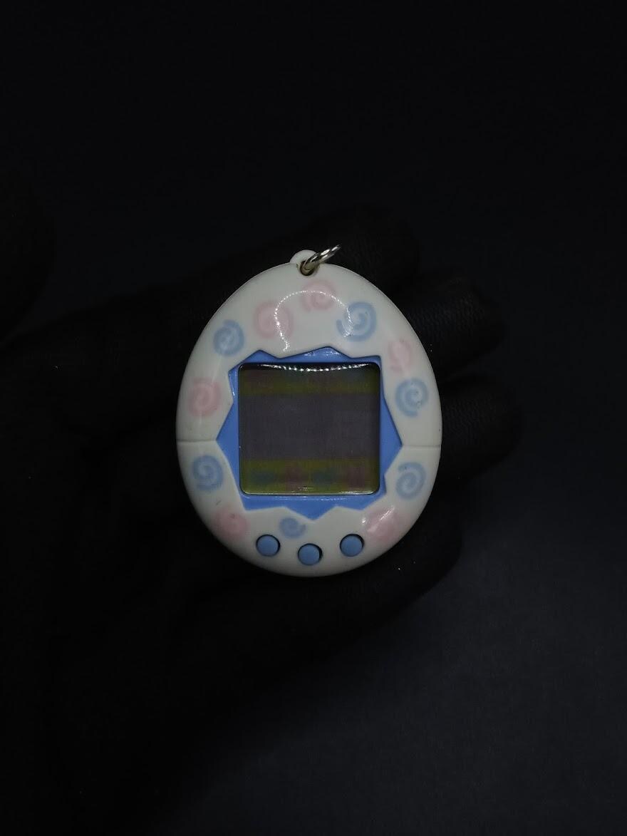 SKU | Tamagotchi Original White Spirals Bandai - Etsy