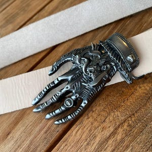 Pirate captain belt, Buccaneer&#39;s belt, Dead man&#39;s hand, Medieval Jolly Roger, LARP Cosplay Renaissance Reenactment Halloween
