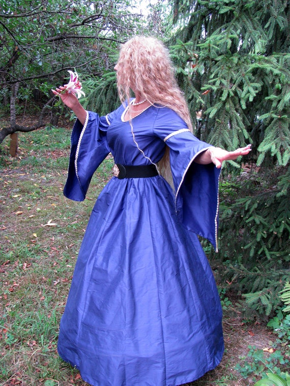 Medieval clearance silk dress