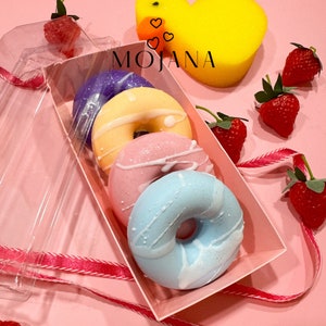 Donut Handmade soap / stocking stuffers / girly soap / Yummy Soap / Artisan soap / Handmade Soap / Cute gifts