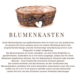 Hochzeitsgeschenk Holzschild Hand in Hand ein Leben lang personalisiert mit Namen und Datum Bild 5