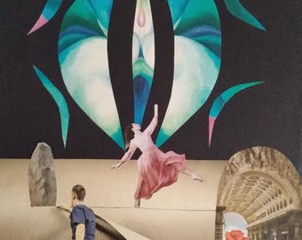 Collage "Couple danse"