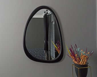Aesthetic Design Living Room Mirror, Full Length Entryway Mirror, Asymmetrical Large Wall Mirror, Irregular Mirror, Wavy Wall Mirror,