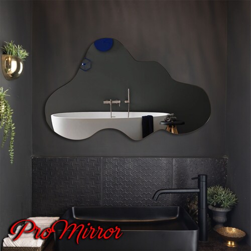 Mirror Home Decor, unique mirror decor, geometric mirror, entry way mirror, console mirror, table mirror,
