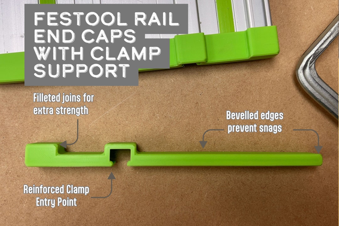 2x Single End Clamp Support Festool Rail Protection Caps - Etsy