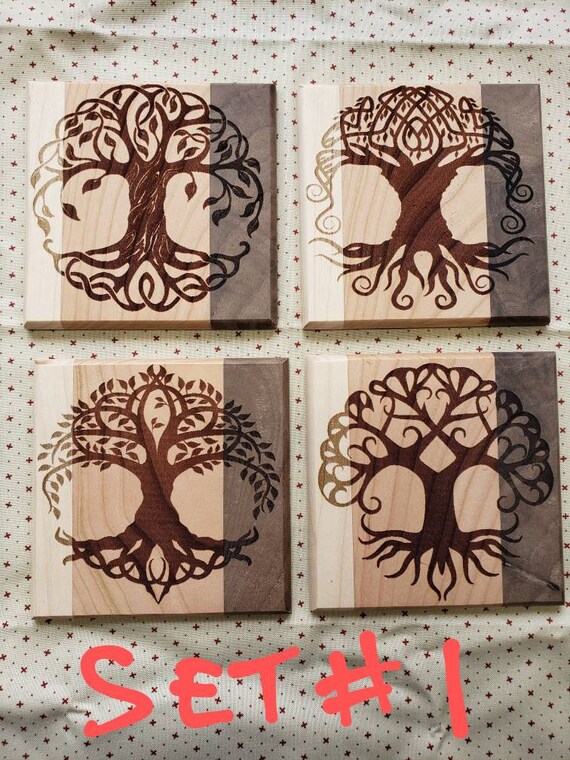 Coaster - Soccer Life - SET OF 2 - Leather or Stitched Cork Coaster - Soccer Life - SET OF 2 - Leather or Stitched Cork