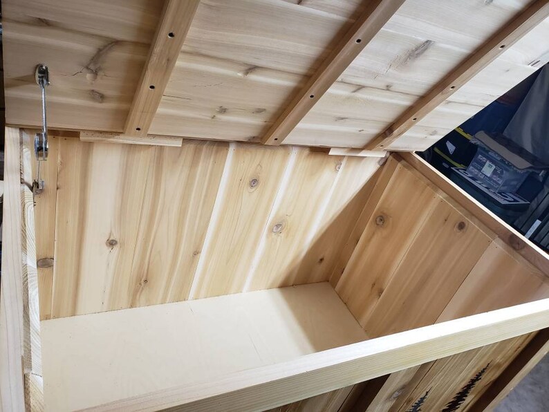 Pine Wood Toy Box Cedar Boxes Foot Locker Storage Box Etsy