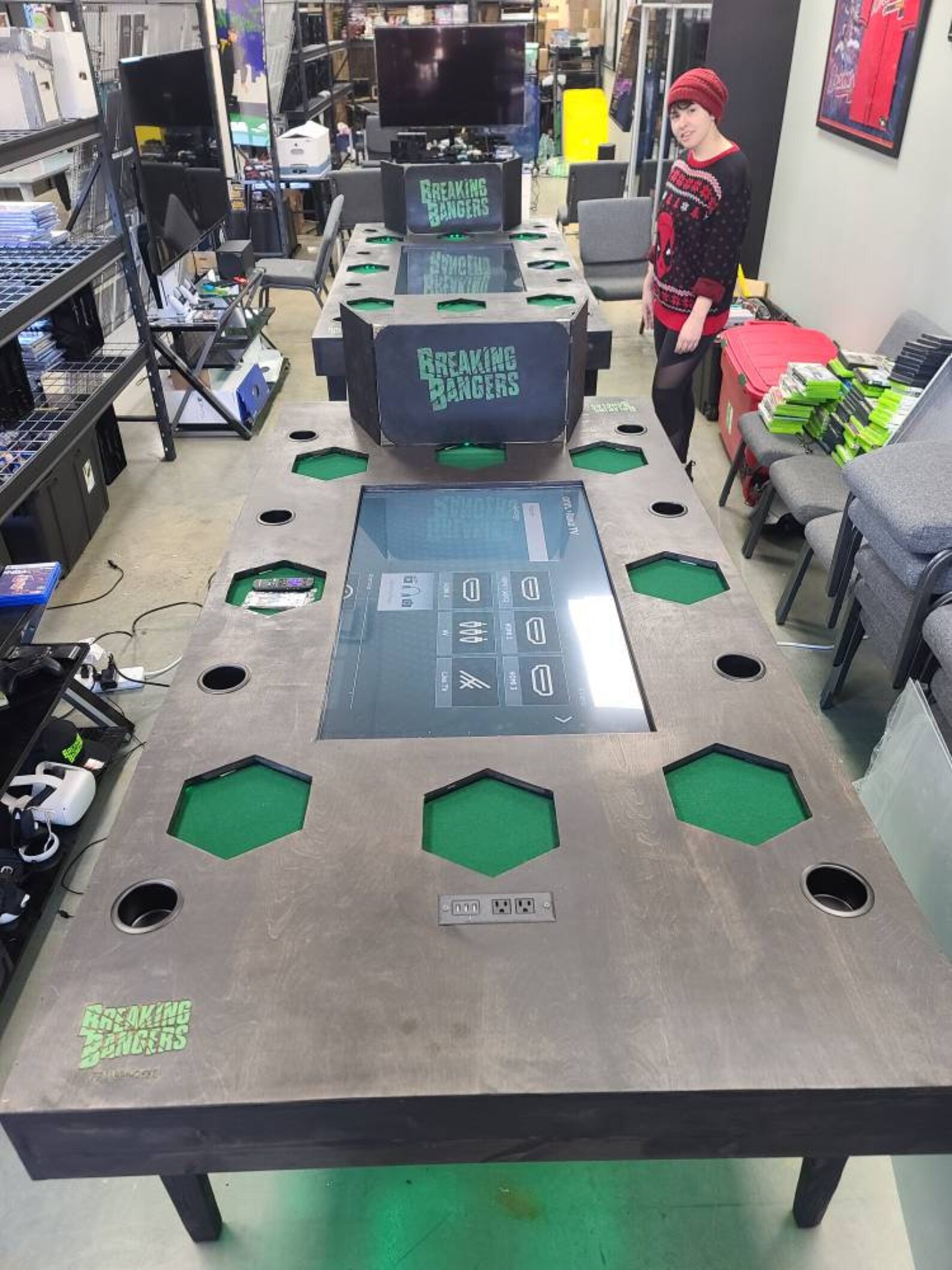 Gaming TV Tables TV Included Custom Made to Your Etsy