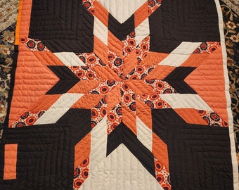 Gee's Bend Quilts, Traditional Quilt, Artistic Quilt, Wall Hanging, Hand Quilted, Cotton Quilt