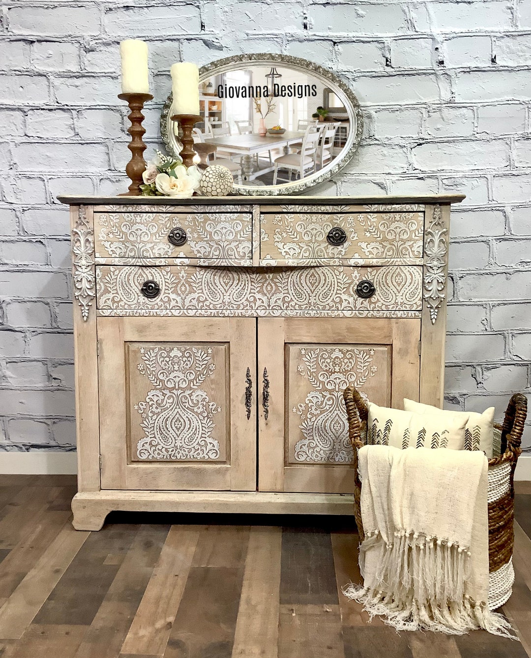 Vintage Small Buffet/ / Credenza /sideboard/farmhouse Etsy