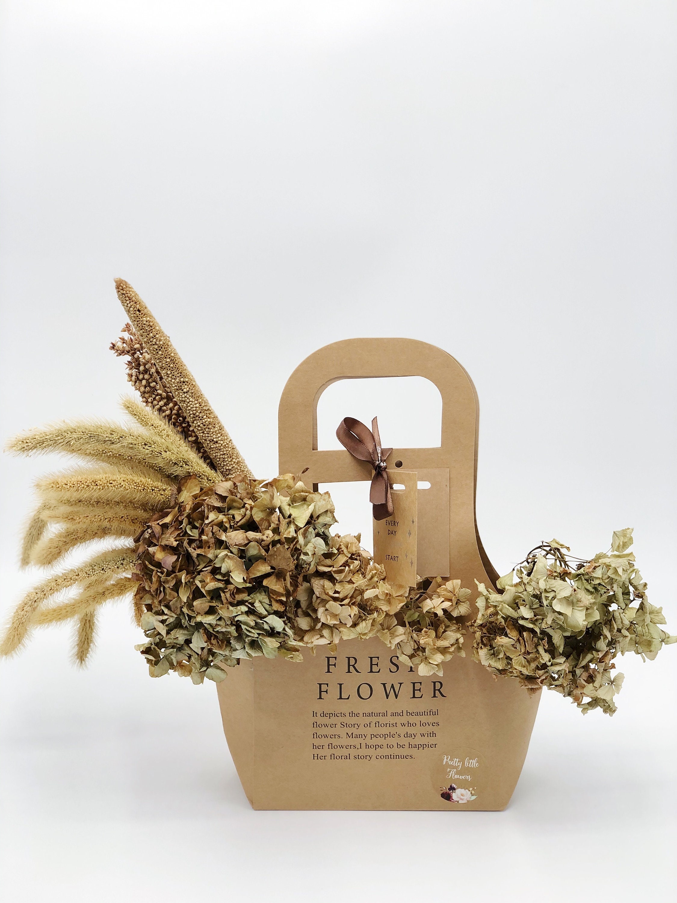 Flower bag arrangement Etsy