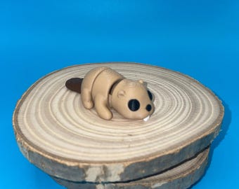 Figurka Baby Beaver Articulated, drukowana w 3D — 40 opcji kolorystycznych!
