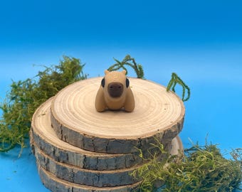 Baby Capybara 3d Printed Articulated Figurine - 40 Color Options!
