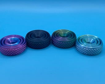 Customizable Textured Gyro Spinner - 40 color options!