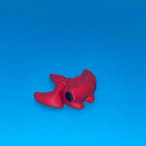 Baby Manta Ray Articulated 3d Printed Figurine - 40 Color Options!