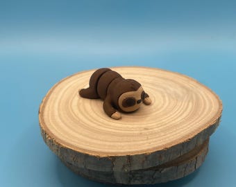 Figura articulada de perezoso bebé impresa en 3D: ¡40 opciones de color!