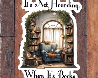 It's Not Hoarding When It's Books.  A Bookaholic's Dream!