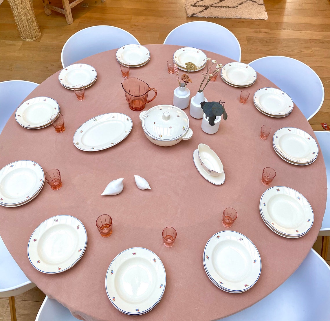 Complete Dinnerware Set 12 guests 27 pieces Etsy