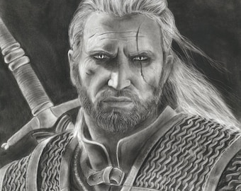 Geralt Print - A3