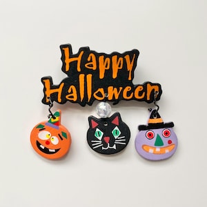 vintage Halloween Brooch