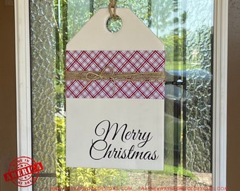 Christmas Door Hanger | Hanukkah Door Hanger| Christmas Wreath | Door Hanger | Wooden Door Hanger | Winter Door Hanger | Holiday Door Hanger