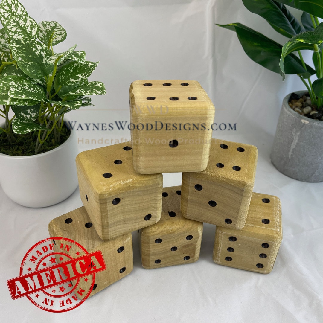 Medium Floor Dice Yard Dice Yard Games Outdoor Games Etsy Singapore