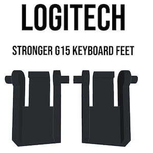 Keyboard feet Compatible with Logitech G15 / Logitech G15s Keyboard Spare Replacement Tilt / Foot / Stand / Leg / Feet -2PCS