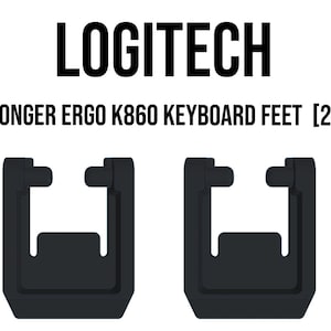 Tastatur Füße für Logitech Ergo K860 Tastatur Ersatz Tilt / Foot / Stand / Leg / Feet - 2PCs