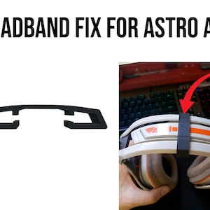 Diadema FIX compatible con el dispositivo ASTRO Gaming Headphone A40: varios colores