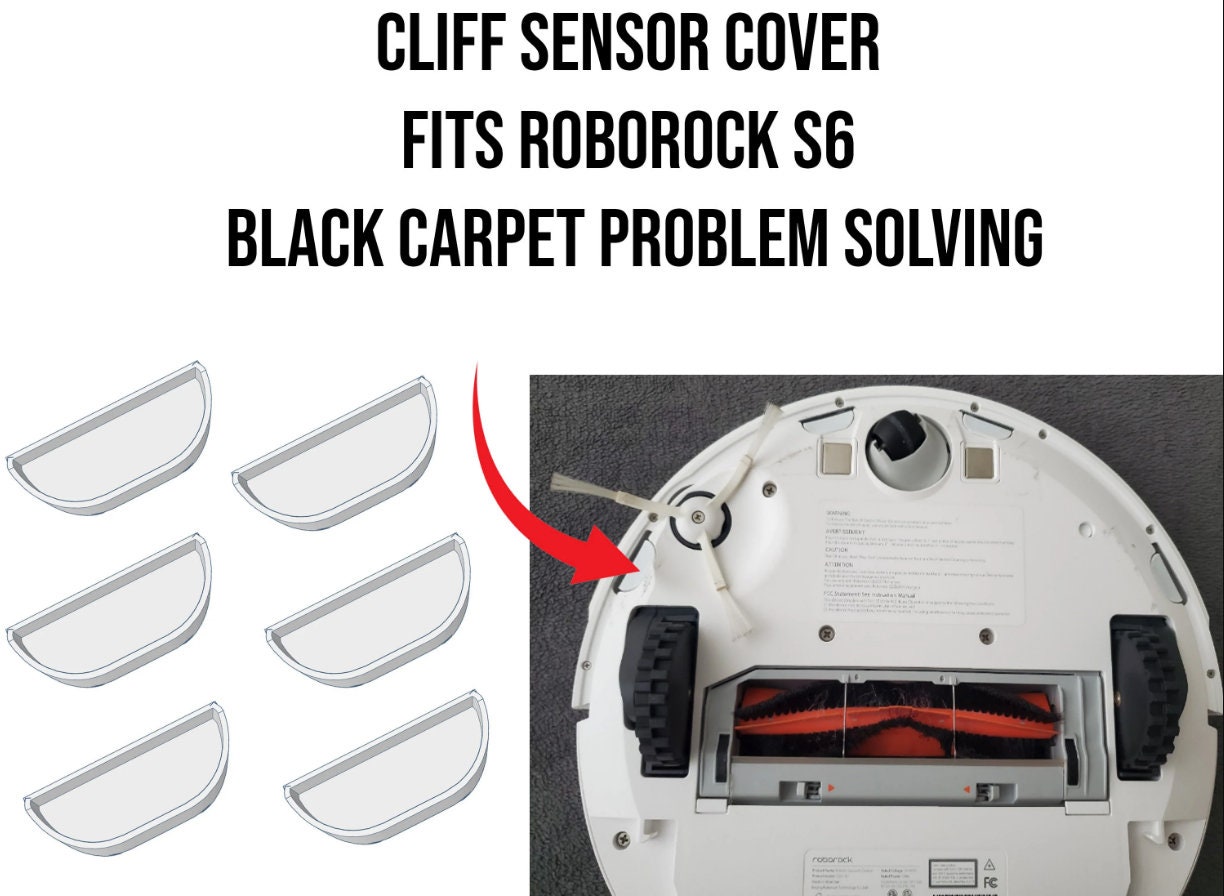 Roomba cliff sensor issues on dark carpets