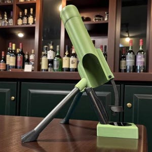 Mortar Beer Opener - Hands-Free Bottle Opener, Funny Beer Gadget, Viral Party Accessory, Unique Gift for Men, Beer Lover Gift