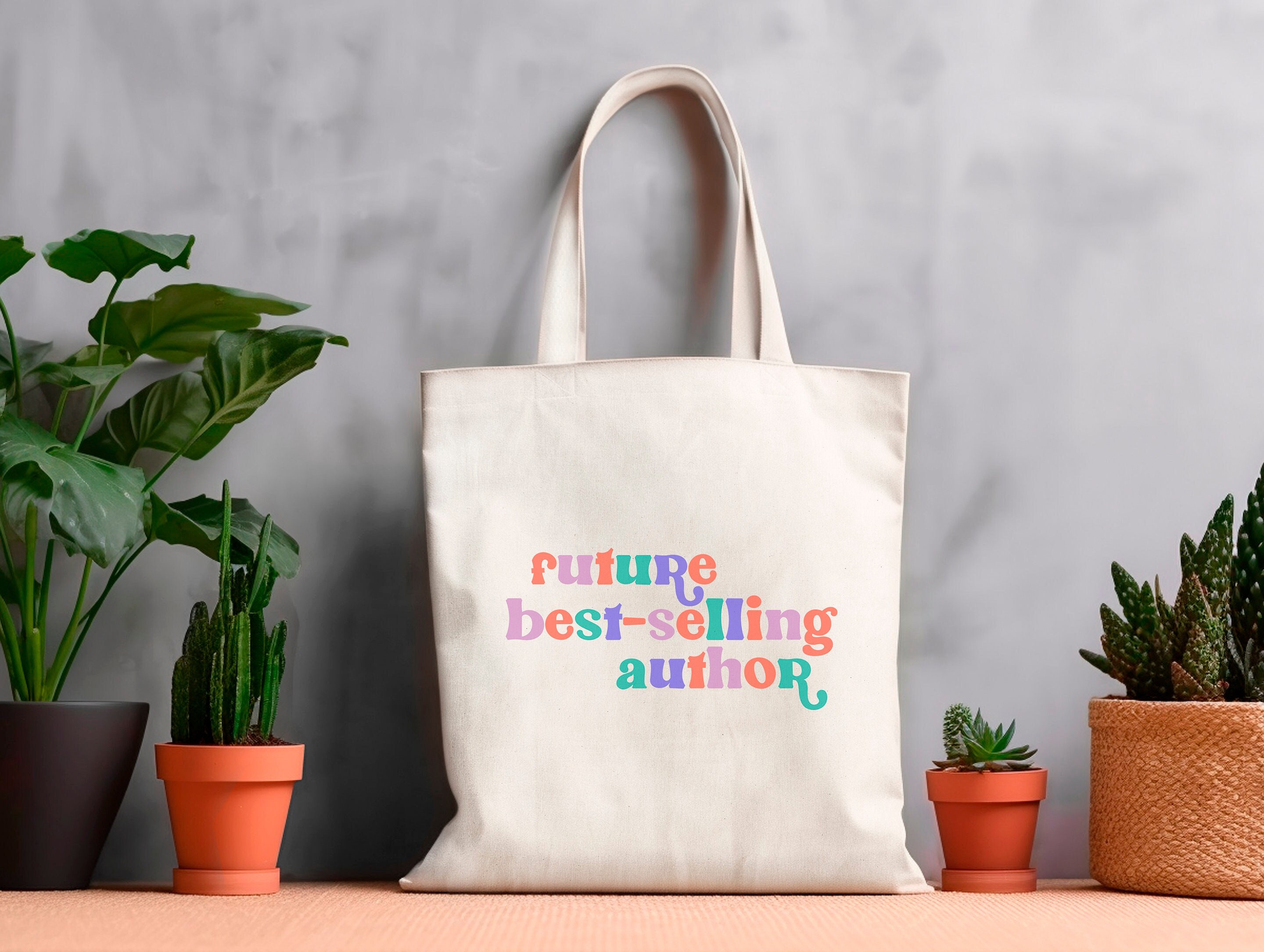 Writer Gifts Tote Bag Book Writers Gift Future Writer Gift for Aspiring  Writers Author Gift for Writing Lover Canvas Tote Bag