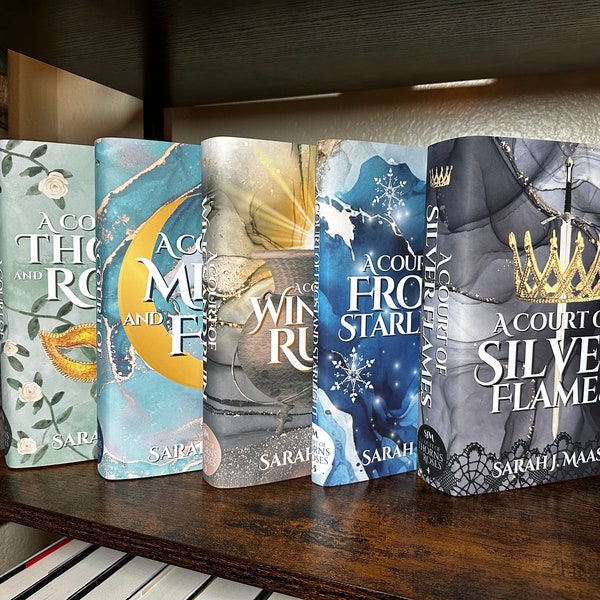 ACOTAR Dust Jacket Set SJM (Marbled Set) offiziell lizenziert