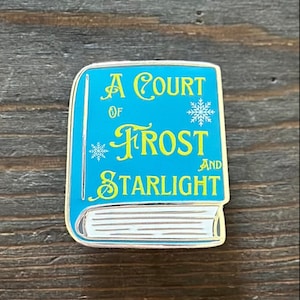 Enamel Pin A Court of Frost and Starlight Book (ACOTAR book 4) Officially Licensed SJM