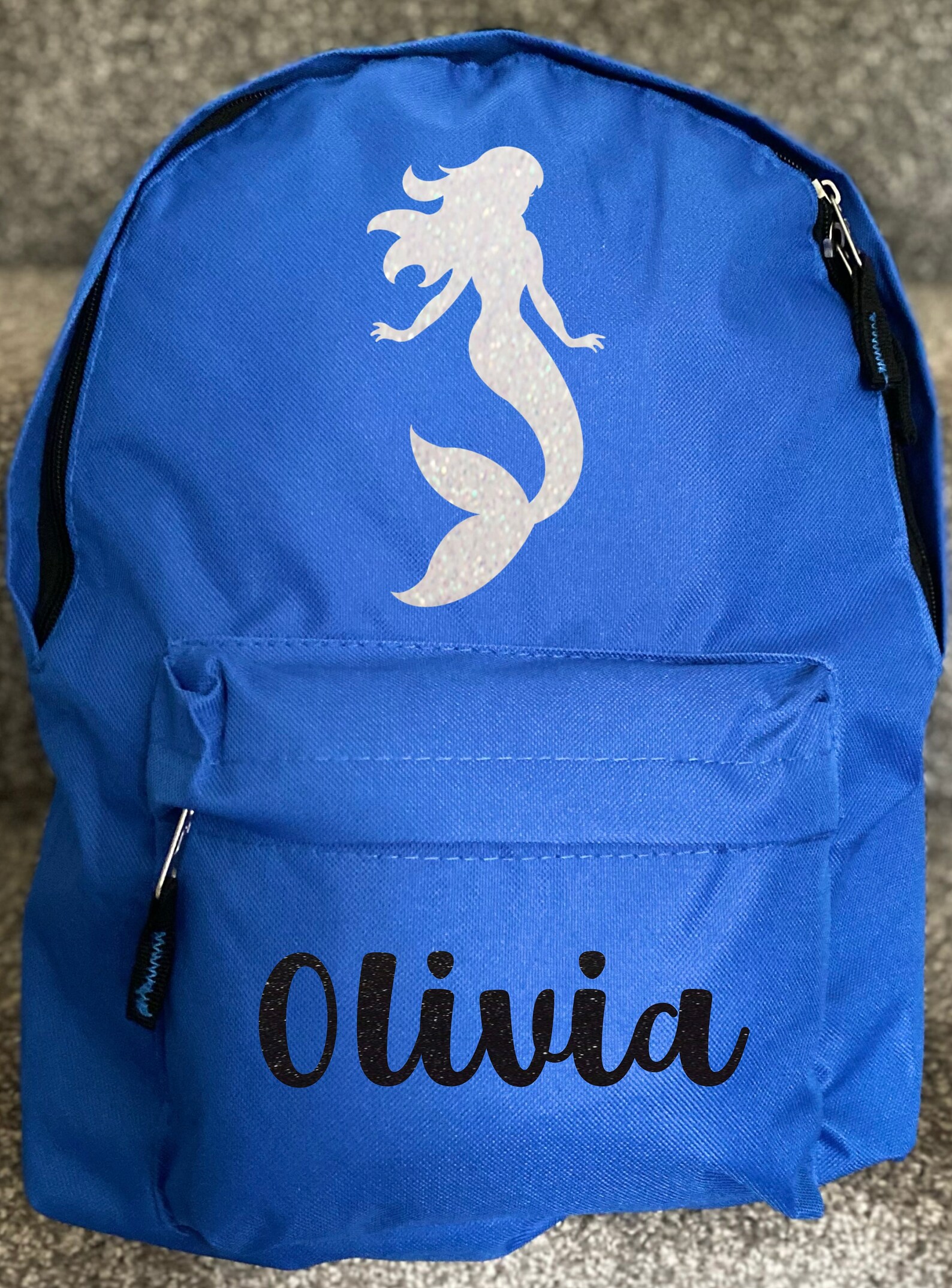 Personalised Childrens Character Backpack Mermaid Edition Etsy UK