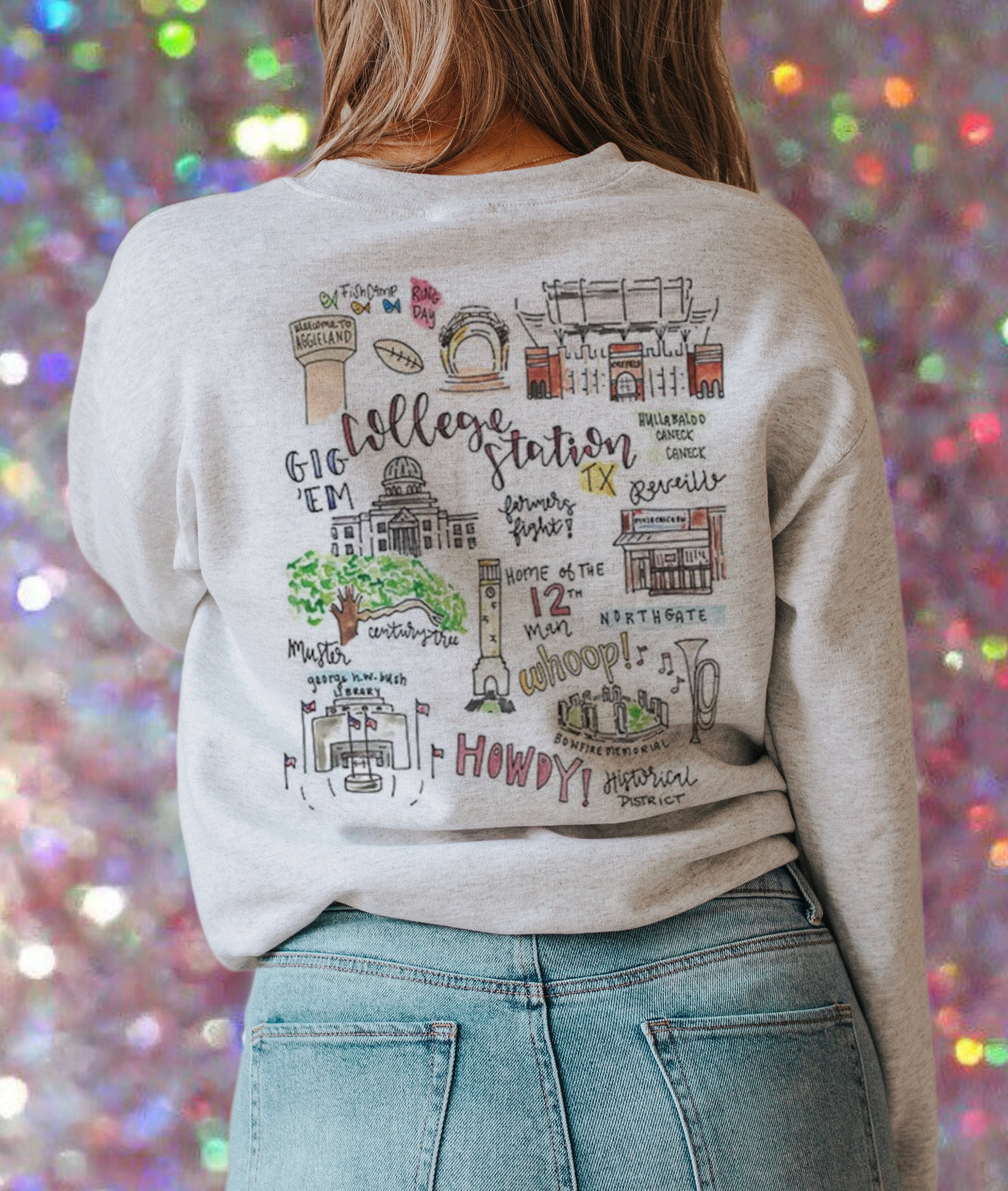 Vintage Tamu Sweatshirt Etsy