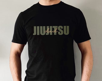 Camiseta de manga corta para hombre Jiu Jitsu Dad BJJ