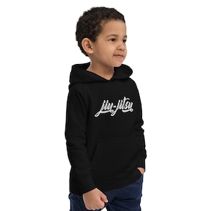Jiu Jitsu Script - Future Black Belt - Kids Hoodie