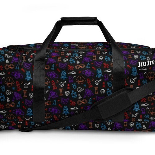BJJ Icons Gym Duffle Bag Etsy