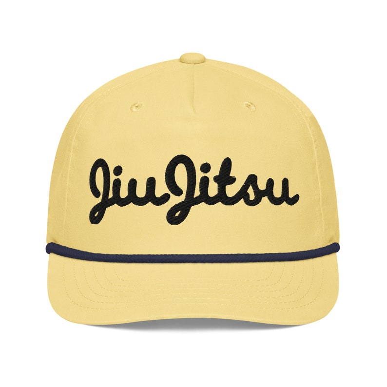 Jiu Jitsu Script Rope Hat in the Titleist Font - Etsy