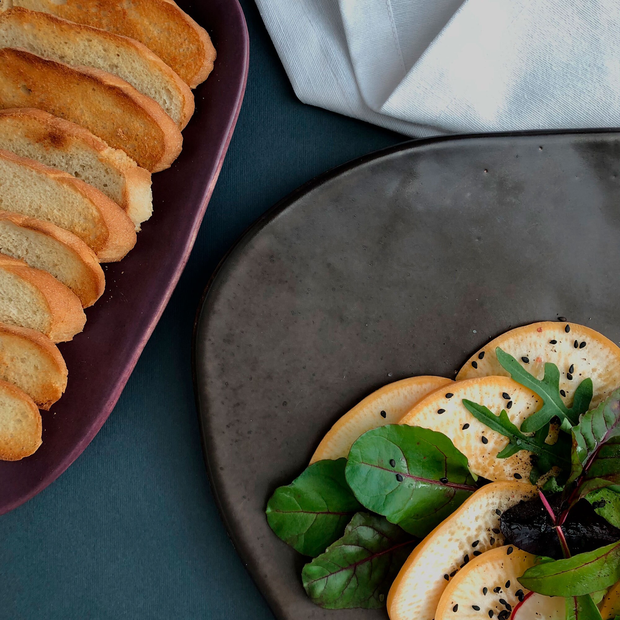 Handmade Oval Appetizer Serving Plate Fine Ceramic Etsy