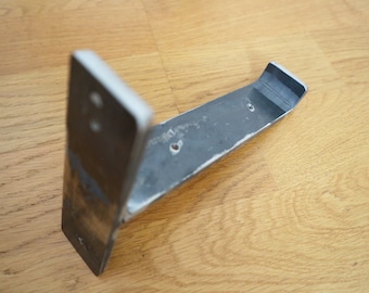 Stalen planksteun in industriële stijl, beugel voor plank van 15 cm, authentiek vintage loftdecor
